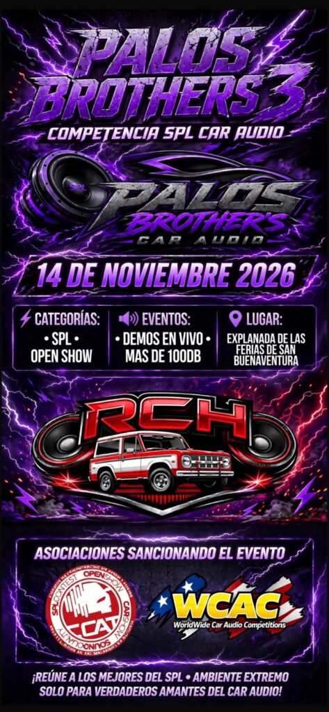 Cartel de Palos Brothers 2026